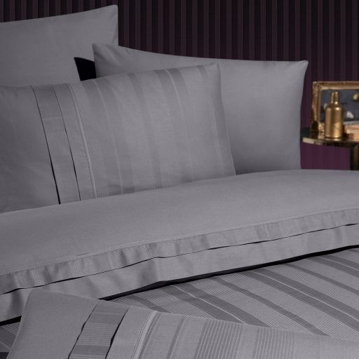 Постельное белье First Choice Ranforce Deluxe DARK 200 х 220 см евро Glosland Quicksilver 40294 фото
