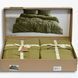 Постільна білизна Limasso Stonewashed 200 х 220 см Cassandra Olive 41077 фото 8