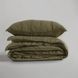 Постільна білизна Limasso Stonewashed 200 х 220 см Cassandra Olive 41077 фото 6