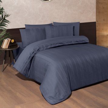 Постельное белье First Choice Ranforce Deluxe DARK 200 х 220 см евро Glosland Aura 40293 фото