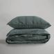 Постільна білизна Limasso Stonewashed 200 х 220 см Cassandra Natural Green 41076 фото 5