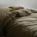 Постельное белье Limasso Stonewashed Ranforse 160 х 220 см семейный Olive 31365 фото 5