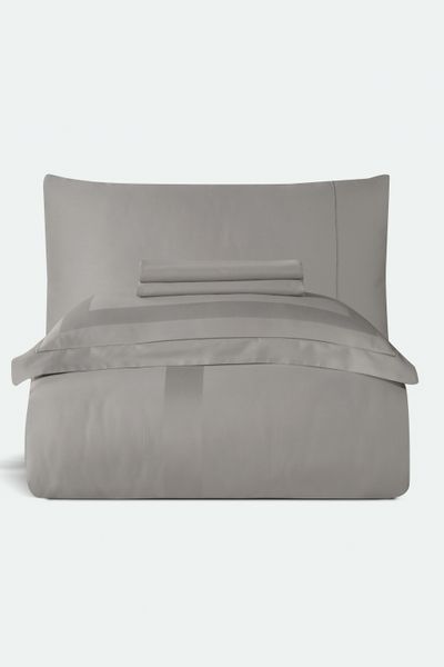 Постільна білизна La Romano Mona Premium Satin 300TC 200&times;220см Montova Ash 41596 фото