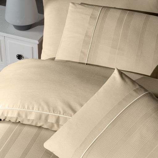 Постельное белье First Choice Ranforce Deluxe 200 х 220 см евро Fredan Cappuccino 40285 фото
