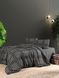 Комплект постільної білизни First Choice Flanel 160&times;220 см Sadora Antracite 40697 фото 1
