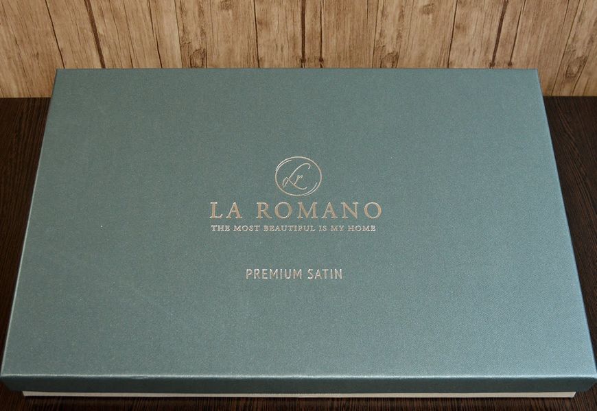 Постільна білизна La Romano Premium Satin 200&times;220 см євро Stefan Iron 31638 фото