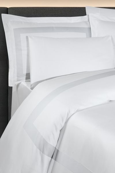 Постільна білизна La Romano Mona Premium Satin 300TC 200&times;220см Montova White 41594 фото