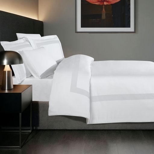 Постільна білизна La Romano Mona Premium Satin 300TC 200&times;220см Montova White 41594 фото