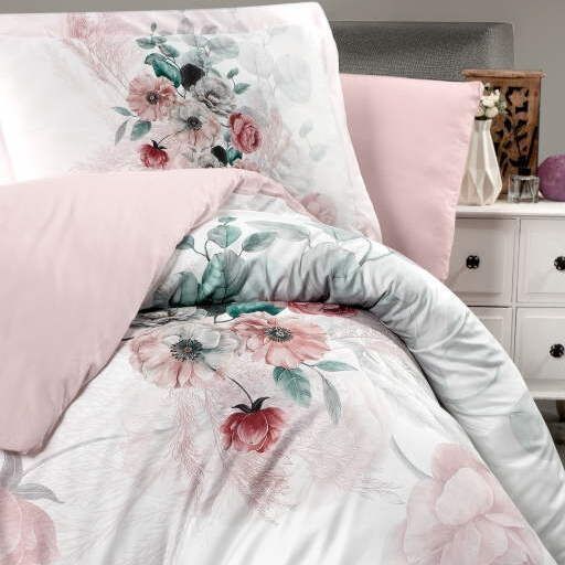 Постільна білизна євро First Choice 3D Satin 200&times;220 Glen 31751 фото
