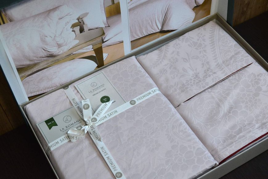 Постільна білизна La Romano Premium Satin 200&times;220 см Tracy Violet, євро 40006 фото