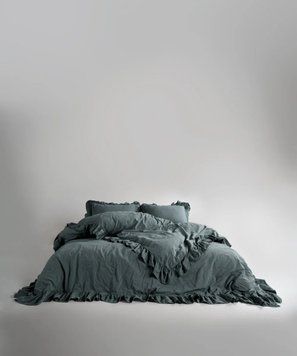 Постельное белье Limasso Stonewashed Exclusive Ranforse 200 х 220 см Natural Grey 31866 фото