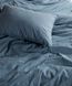 Постільна білизна Limasso Stonewashed Ranforse 200 х 220 см євро Akdeniz Mavisi 31342 фото 7