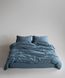 Постільна білизна Limasso Stonewashed Ranforse 200 х 220 см євро Akdeniz Mavisi 31342 фото 1