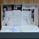 Постільна білизна First Choice Cotton Satin 160 х 220 см сімейний Delmor Cream 31074 фото 3