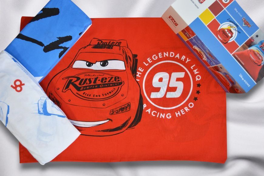 Постільна білизна TAC Disney 160&times;220 см Cars Mcqueen 40792 фото